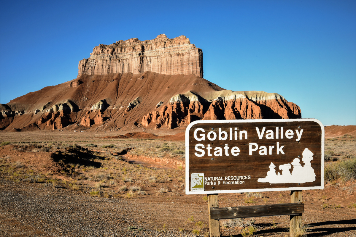 Goblin valley outlet campground