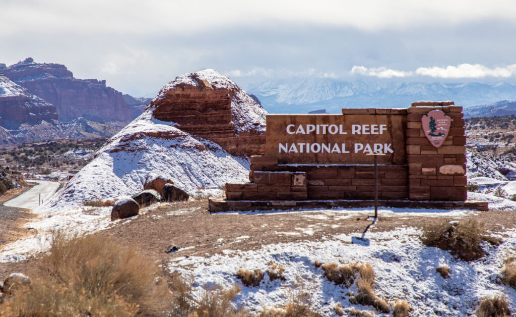 Visiting Capitol Reef Country in the Winter