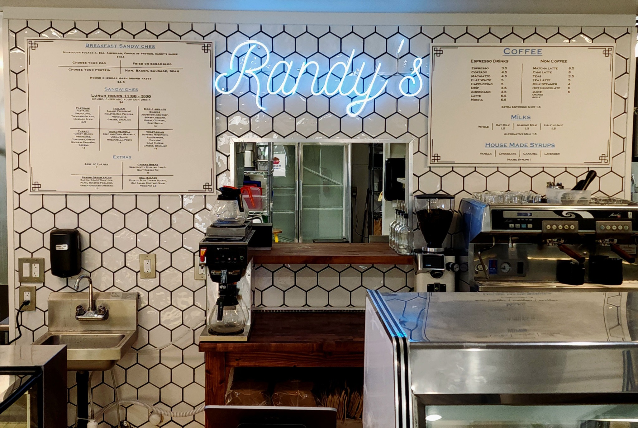 Dining 11 Menu image for Randy's Deli